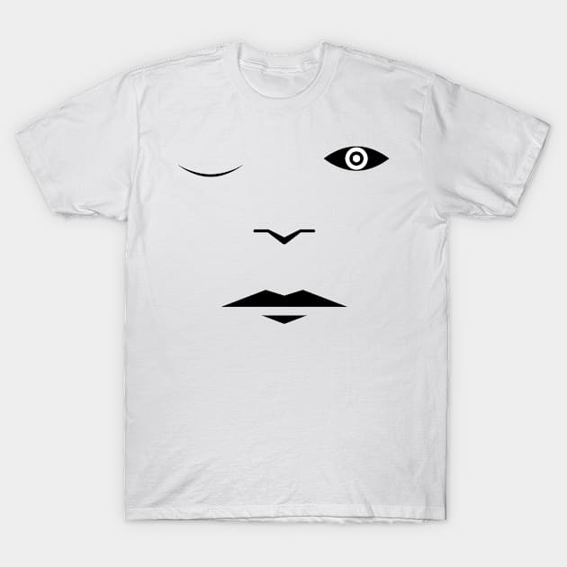 Face T-Shirt by smartsman